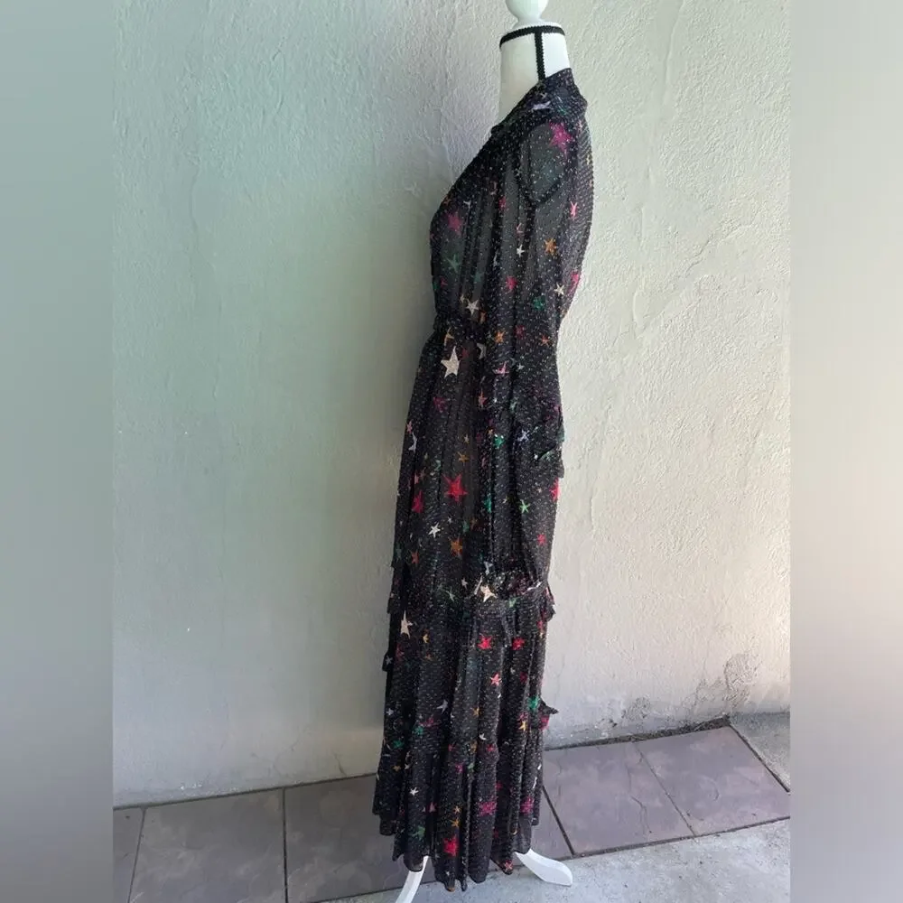 FARM Rio Starry Black Maxi Dress - Picture 2 of 4